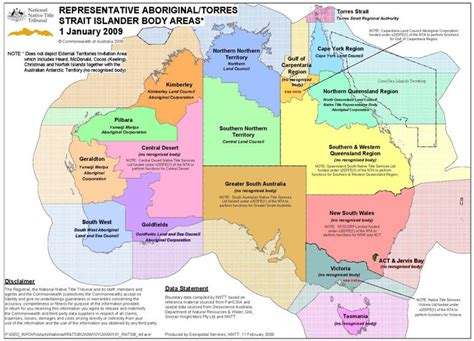 Aboriginal Regions Map
