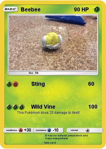 Pokémon Beebee 7 7 Sting My Pokemon Card