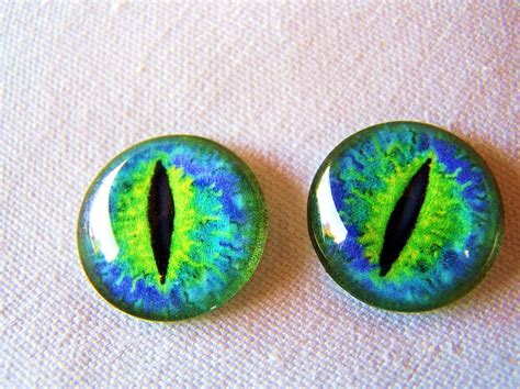 Glass Eyes Dragon Eyes Steampunk Jewelry And Pendant Making