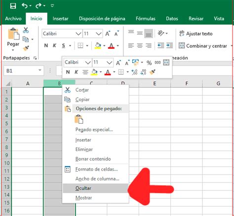 Como Ocultar Filas Y Columnas En Excel Con El Teclado Solvetic