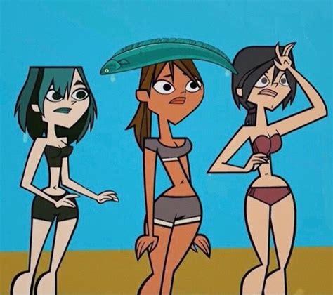 Gwen Courtney And Heather Total Drama Island Character Wallpaper Cartoon