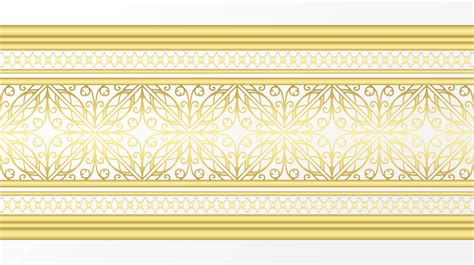 Golden Ornamental Border 1128235 Vector Art At Vecteezy