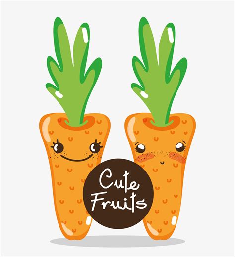 Cute carrots cartoons 624761 - Download Free Vectors, Clipart Graphics ...