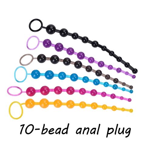 A21 Anal Plug 10 Beads Orgasm For Women Anal Beads Butt Plug Anal