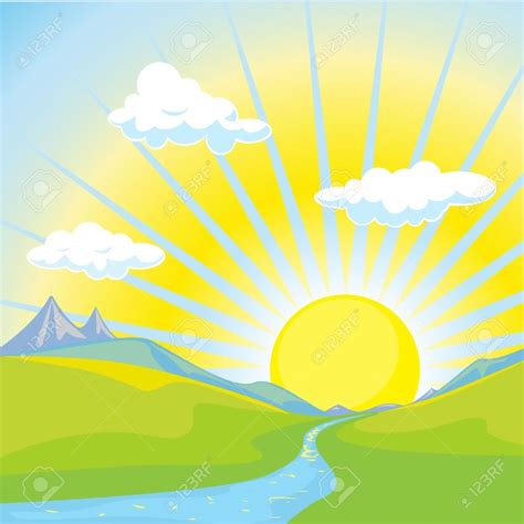 Early Morning Sun Rise Clipart 20 Free Cliparts Download Images On