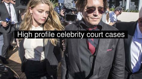 High Profile Celebrity Court Cases Youtube