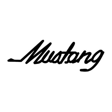 Ford Mustang Gt Font