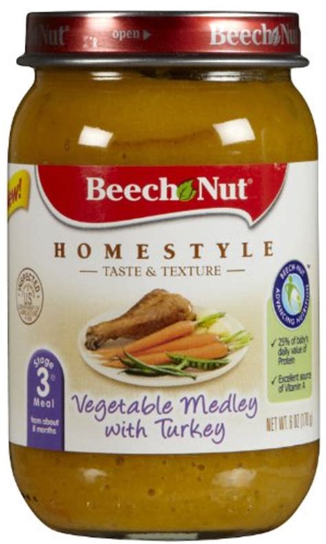 The foods are still very soft, but they are moving towards table foods and. beechnut baby food Online: Beech-Nut Stage 3 Homestyle ...