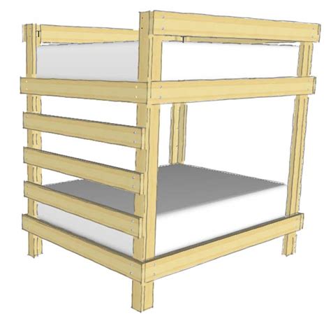 31 Diy Bunk Bed Plans And Ideas That Will Save A Lot Of Bedroom Space