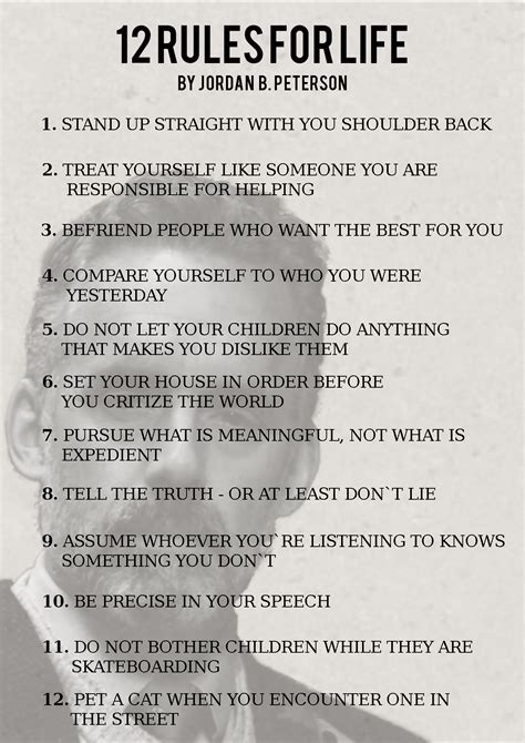 12 Rules For Life Artofit