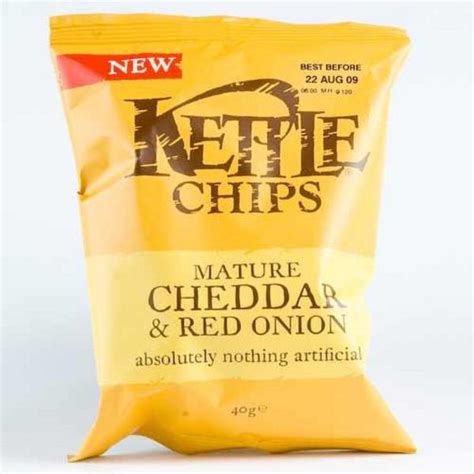 Maybe you would like to learn more about one of these? Mature Cheddar and Red Onion Potato Crisps in 40g bag from ...