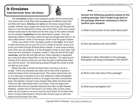 Learn about magnetism with these experiments and. 5th Grade Reading Comprehension Worksheets