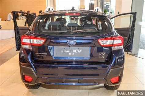 Tc subaru has launched the new subaru xv in malaysia. 2018 Subaru XV launched in Malaysia - two variants, 2.0i ...