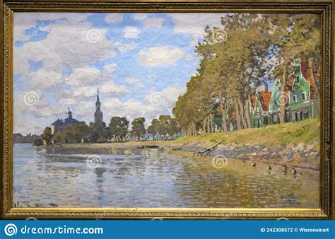 Claude Monet Painting Travel Paris Editorial Photography Image Of