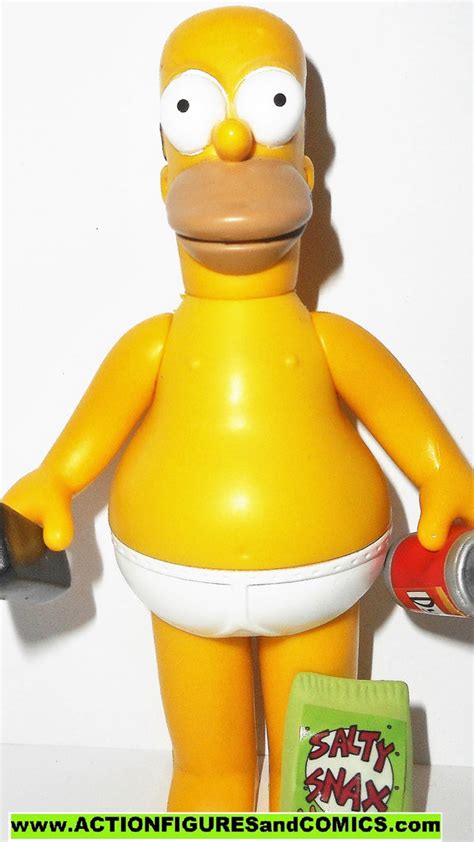 Simpsons Homer Casual Playmates World Of Springfield Action Figures Actionfiguresandcomics