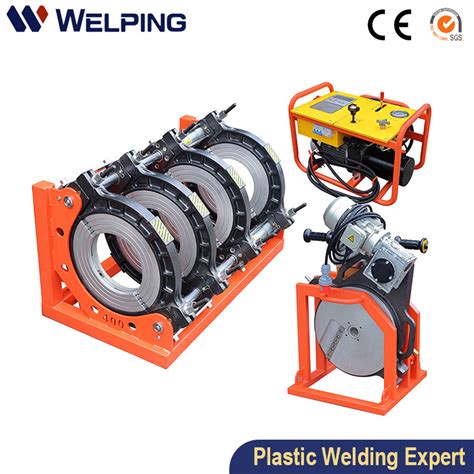 Low Frequency Hydraulic Semi Automatic Plastic Pipe Welding Hdpe Pipe