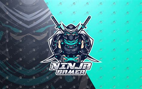Ninja Mascot Logo Gamer Ninja Esports Logo