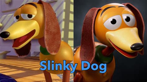 Slinky Dog Movie Evolution 1995 2019 Toy Story 4 Youtube