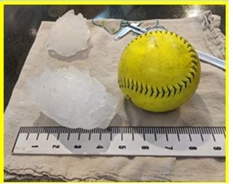 Colorado Record Hail State Record For Largest Hailstone Set