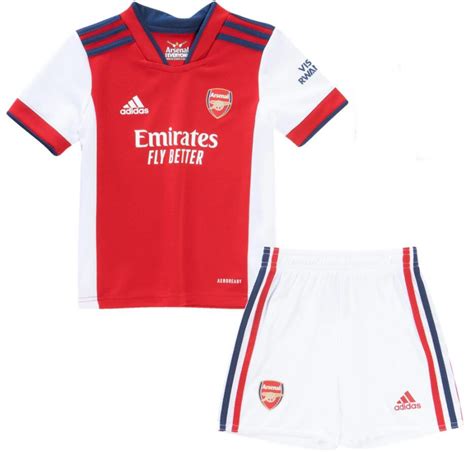 202122 Kids Arsenal Home Soccer Kits Model 2114080 Arsenal Cheap