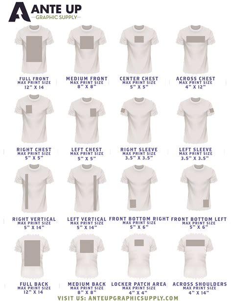 vinyl shirt placement guide printable portal tutorials