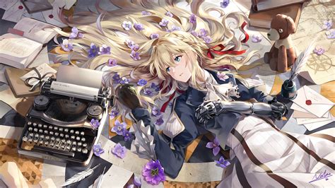 Typewriter Violet Evergarden Moescape