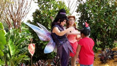 new epcot fairy pixie hollow meet and greet 2 17 11 vidia rosetta tinker bell terence disney