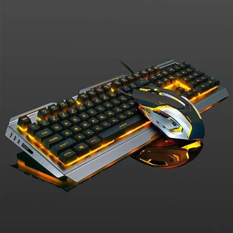 English And Russian Rgb Illuminated Backlit Gaming Keyboard Gear Fools