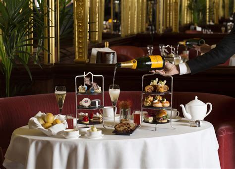 Enjoy A Traditional Luxury Afternoon Tea In Hotel Café Royal London