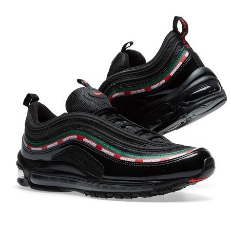 Nike X Undefeated Air Max 97 Og Black Speed Red And Gorge Green End