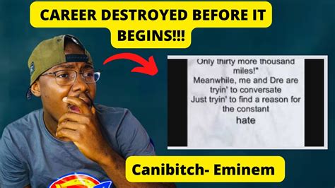 First Time Hearing Canibitch Eminem W Lyrics Canibus Diss