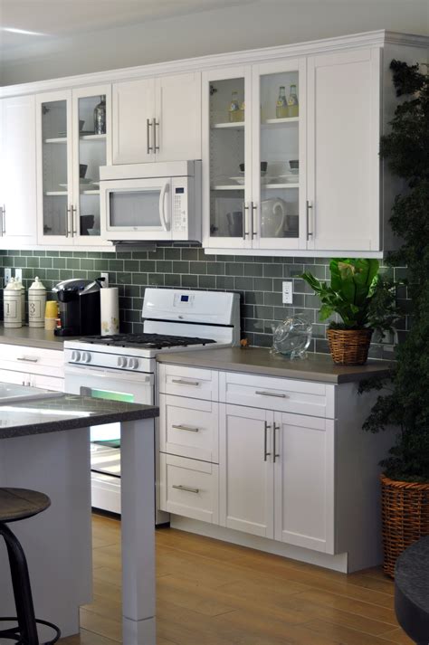 All white kitchen cabinet idea. Kitchen, Furniture Classic Concepts Of Modern Style ...