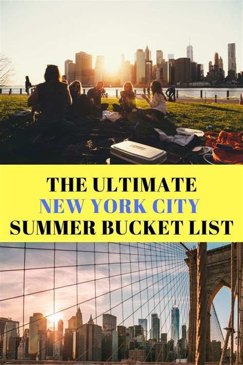 Visiting New York City This Summer Check Out This List Of Things To Do