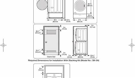 Installing your washer, With optional pedestal base or stacking kit, 14