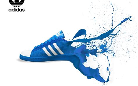 Adidas Shoes Sneakers Sport Brand Wallpaper Coolwallpapersme