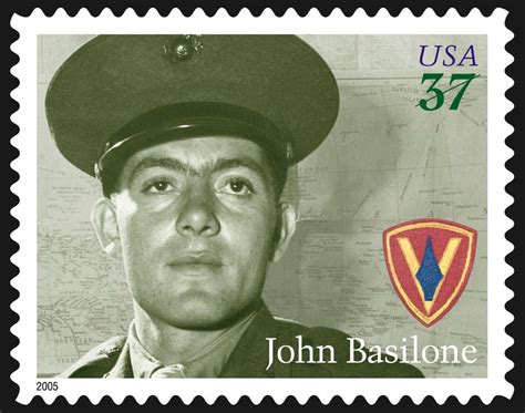 John Basilone Us Stamp Usmc Life