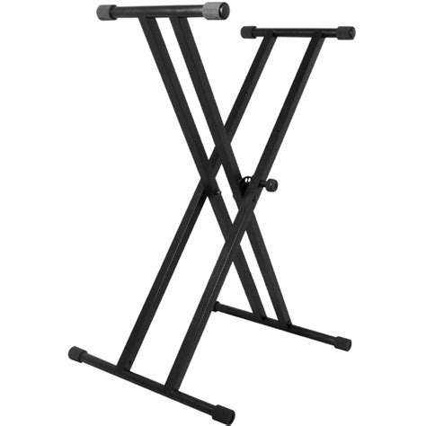 On Stage Stands Ks7191 Classic Double X Keyboard Stand