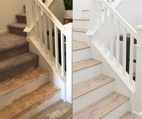 Those are two most common things that would help you to solve the vinyl plank flooring transition to carpet. Pin by Flooring Creations San Diego on Luxury Vinyl Plank Floor Inspiration in 2020 | Stairs ...