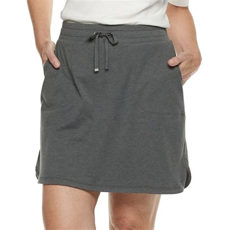 Womens Croft And Barrow® Extra Soft Skort Shopping Outfit Clothes Plus Size Outfits
