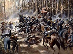 "Charge" Artist Don Troiani. The 8th Pennsylvania Cavalry at the Battle ...