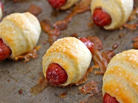 How is it even possible to perfect a pig in a blanket? Pigs in a Blanket | The BakerMama in 2020 | Pigs in a ...