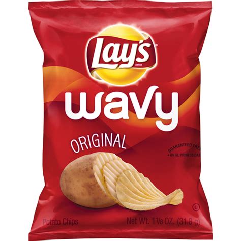 Lays® Wavy Original Potato Chips 113 Oz Bag Pantry Foodtown