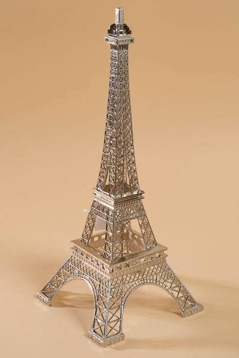 15 Metal Eiffel Tower Silver