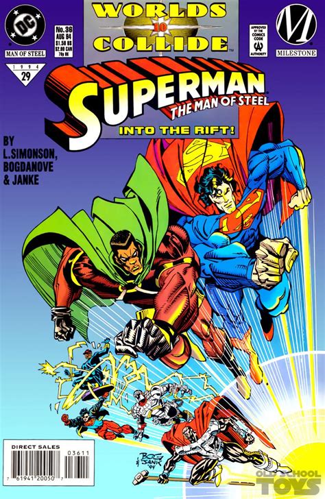 Superman Man Of Steel Nummer DC Comics Old Babe Toys
