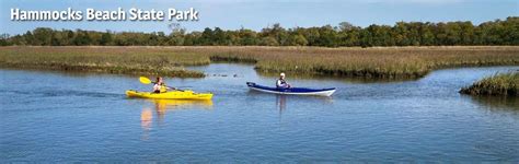 Kayaking At Hammocks Beach State Park Beach Hammock State Parks