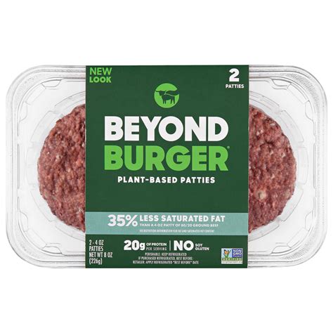 Beyond Meat Burger Patties 2 Count 05lbs Fresh