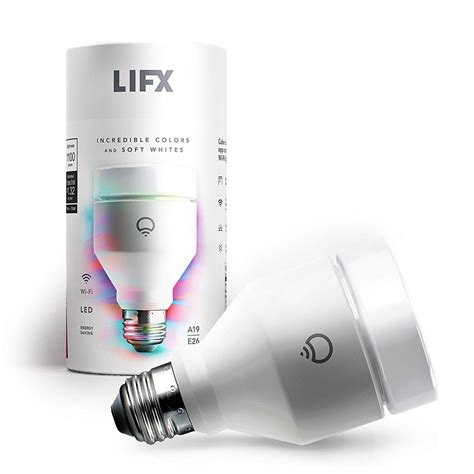 Lifx A19 Wifi Smart A19 Dimmable Led Light Bulb Deals