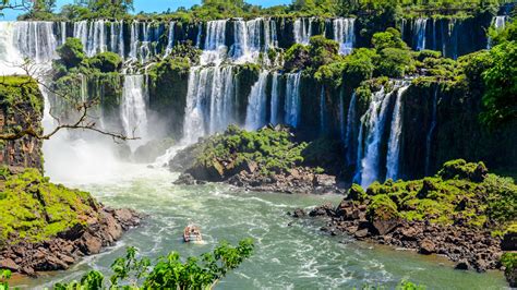 Voyage Iguazu Visite Des Chutes Diguazu à La Frontière Argentine Et