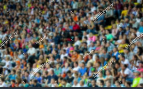 Free Download Blurred Background Crowd Football Spectators Stadium