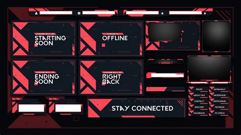 Valorant Twitch Overlay Package For Obs